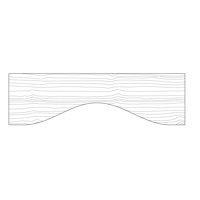 Modular Fins - Inverted Curve - 350-200