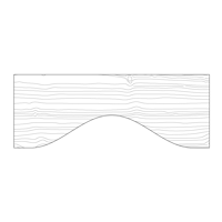 Modular Fins - Inverted Curve - 450-250