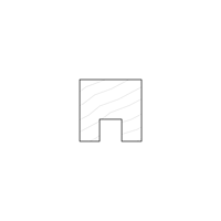 Square 42x42 - Available in Solid Timber and MDF/Veneer