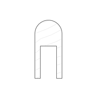 Bullnose 42x90 - Available in Solid Timber