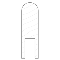 Bullnose 42x140 - Available in Solid Timber