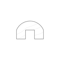 Bullnose 45x30 - Available in Solid Timber