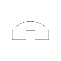 Bullnose 60x30 - Available in Solid Timber