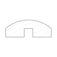 Bullnose 80x30 - Available in Solid Timber