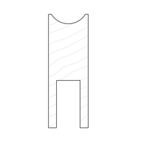 Flute 42x120 - Available in Solid Timber