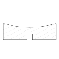 Flute 140x42 - Available in Solid Timber