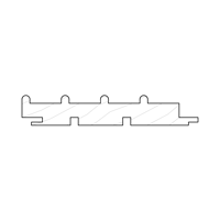 100x19mm - 5mm Bevel Plank Profile