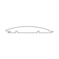 140x19mm - 128mm Bullnose Plank Profile