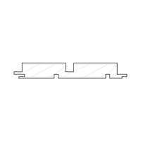 140x19mm - 54x11mm Rectangle - 10mm Space Plank Profile